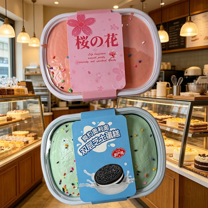 Squishy bánh kem muối biển