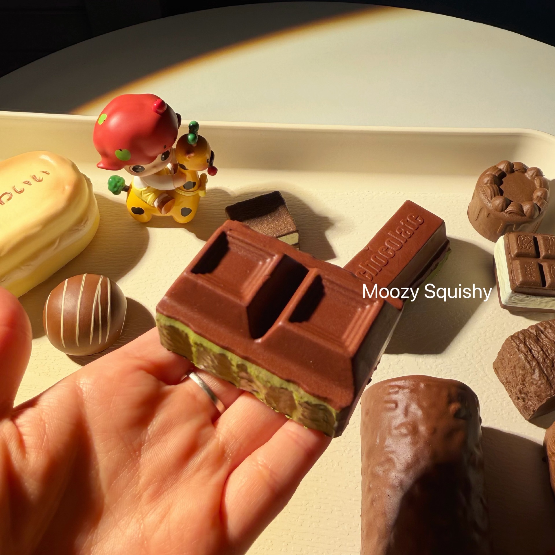 Squishy thanh chocolate