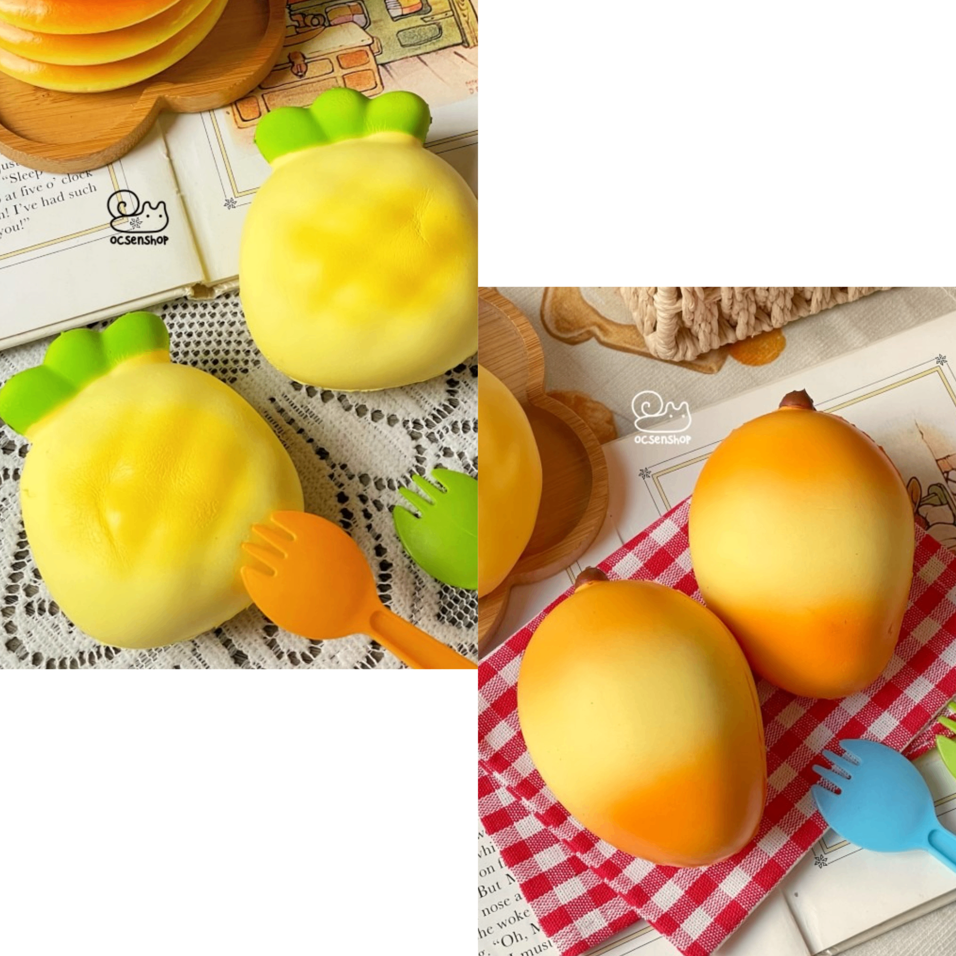 Squishy trái cây 70k