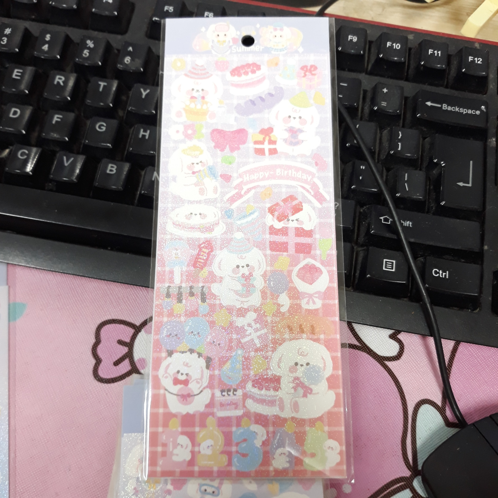 Sticker Động vật (7x19cm)