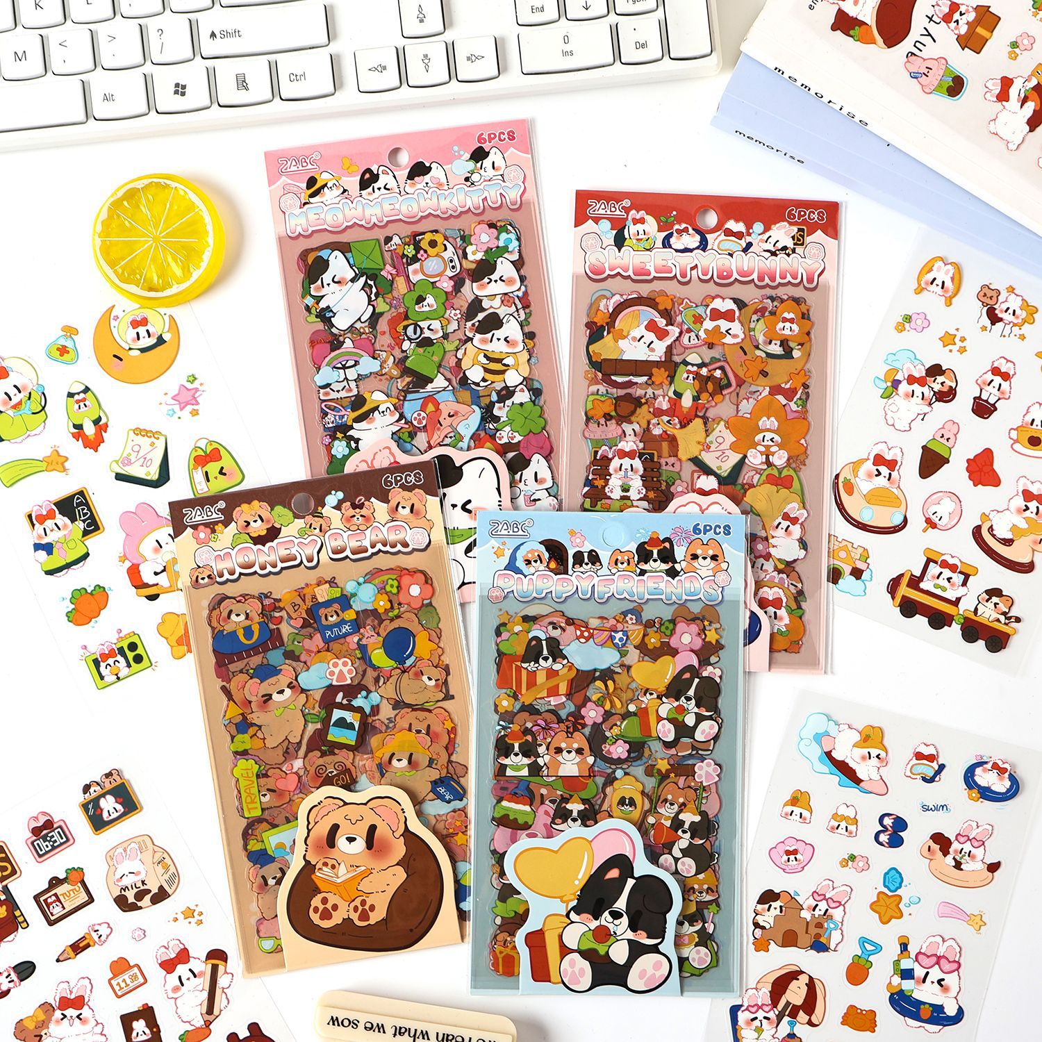 Sticker Good Animal (6 tấm)(10x15cm)