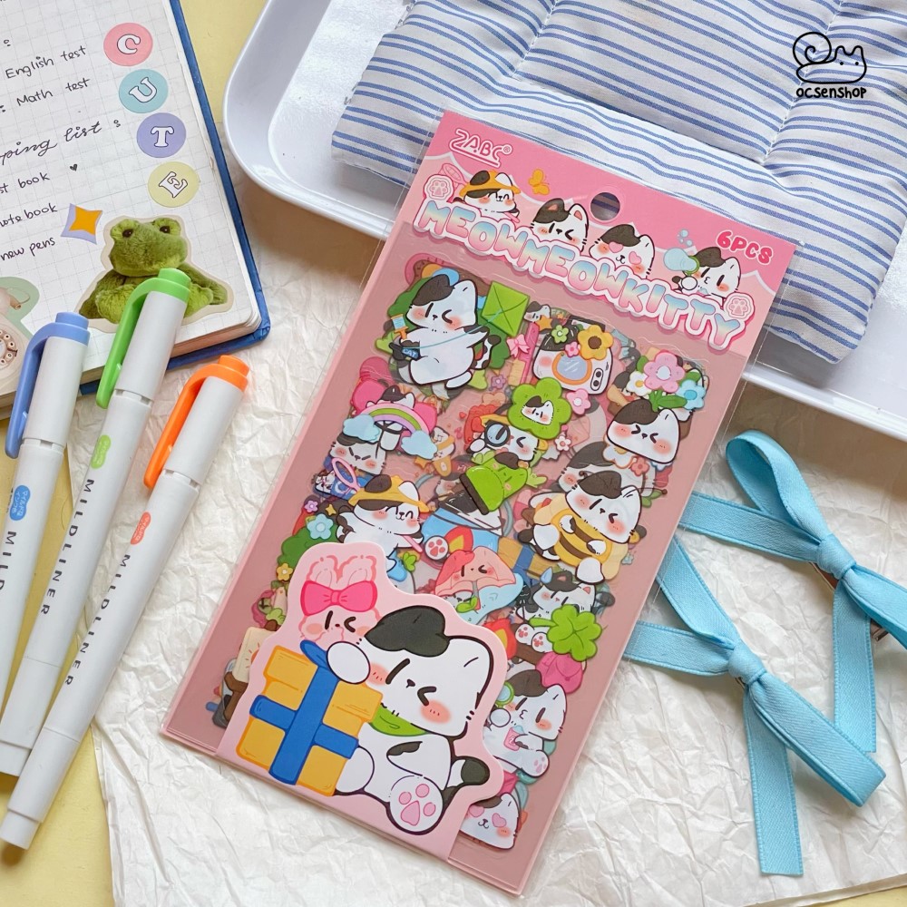Sticker Good Animal (6 tấm)(10x15cm)
