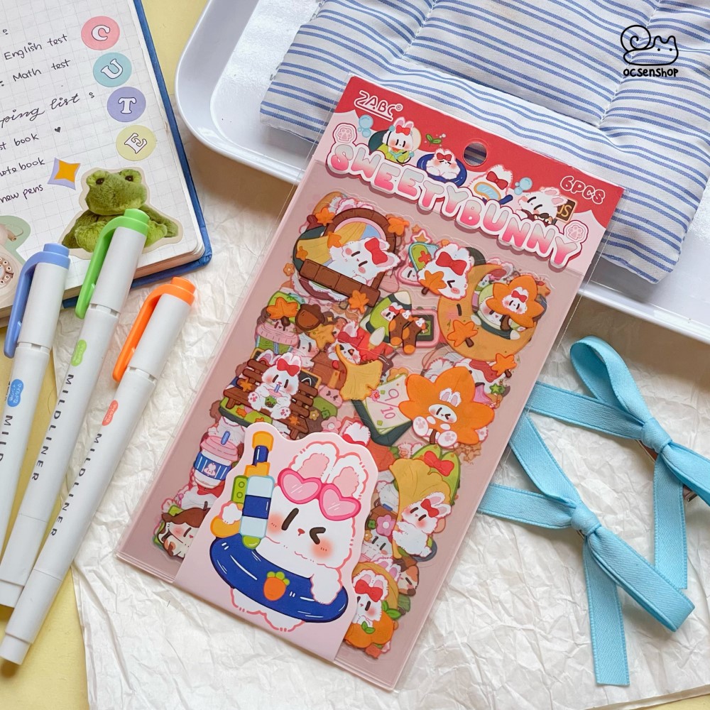 Sticker Good Animal (6 tấm)(10x15cm)