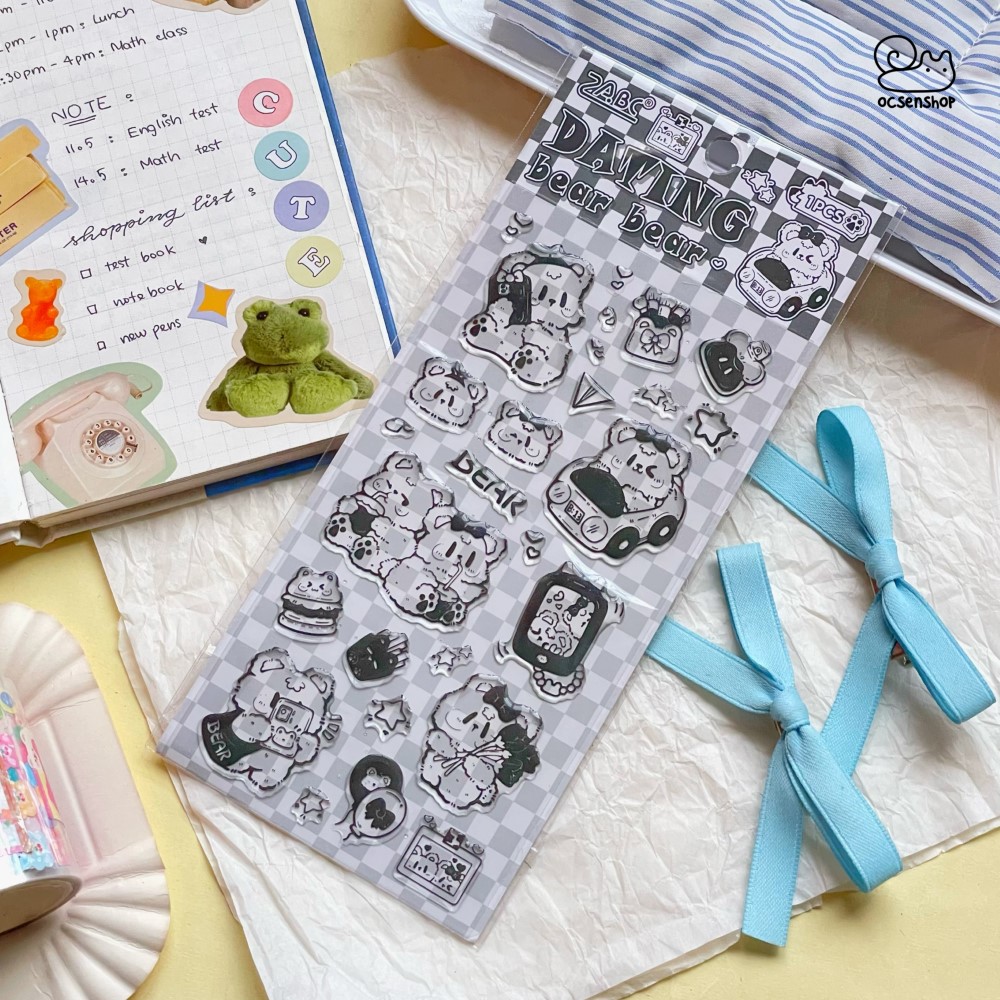 Sticker Happy budding (8,5x16,5cm)