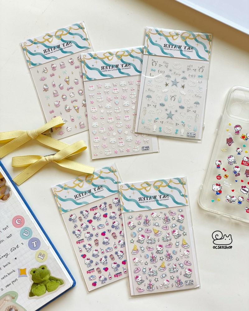 Sticker Hello Kitty (7x9,2cm)