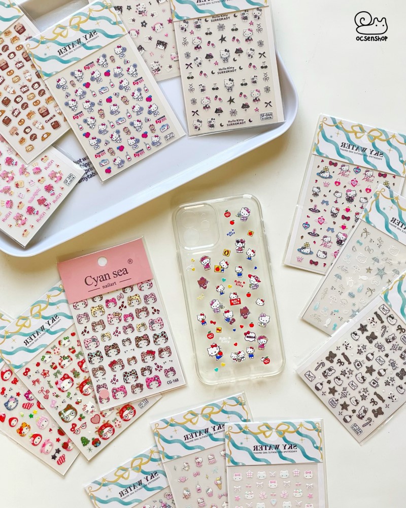 Sticker Hello Kitty (7x9,2cm)
