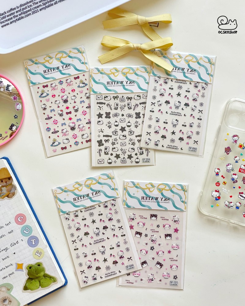 Sticker Hello Kitty (7x9,2cm)