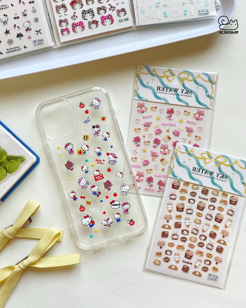 Sticker Hello Kitty (7x9,2cm)