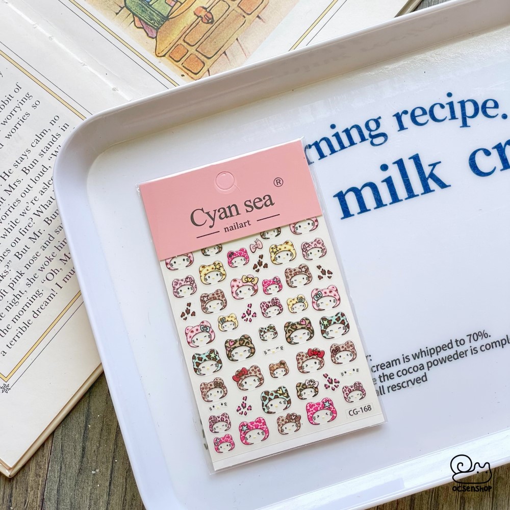 Sticker Hello Kitty (7x9,2cm)