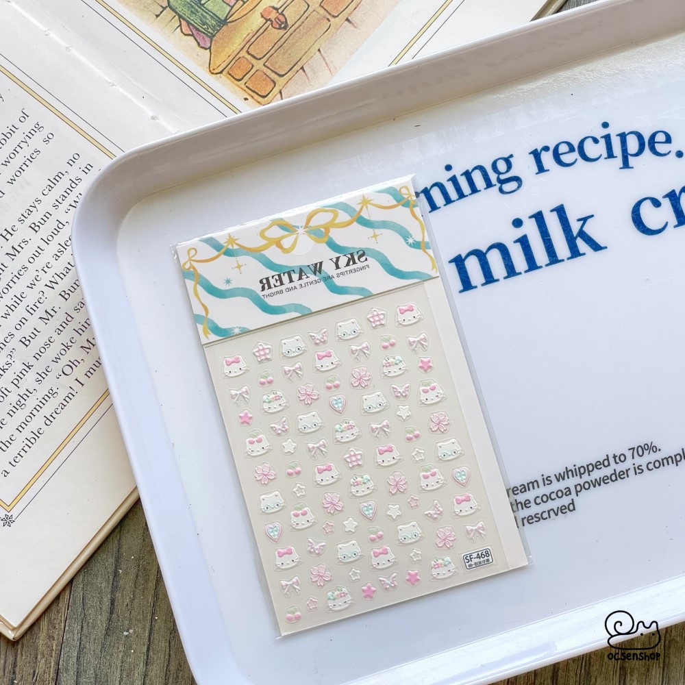 Sticker Hello Kitty (7x9,2cm)