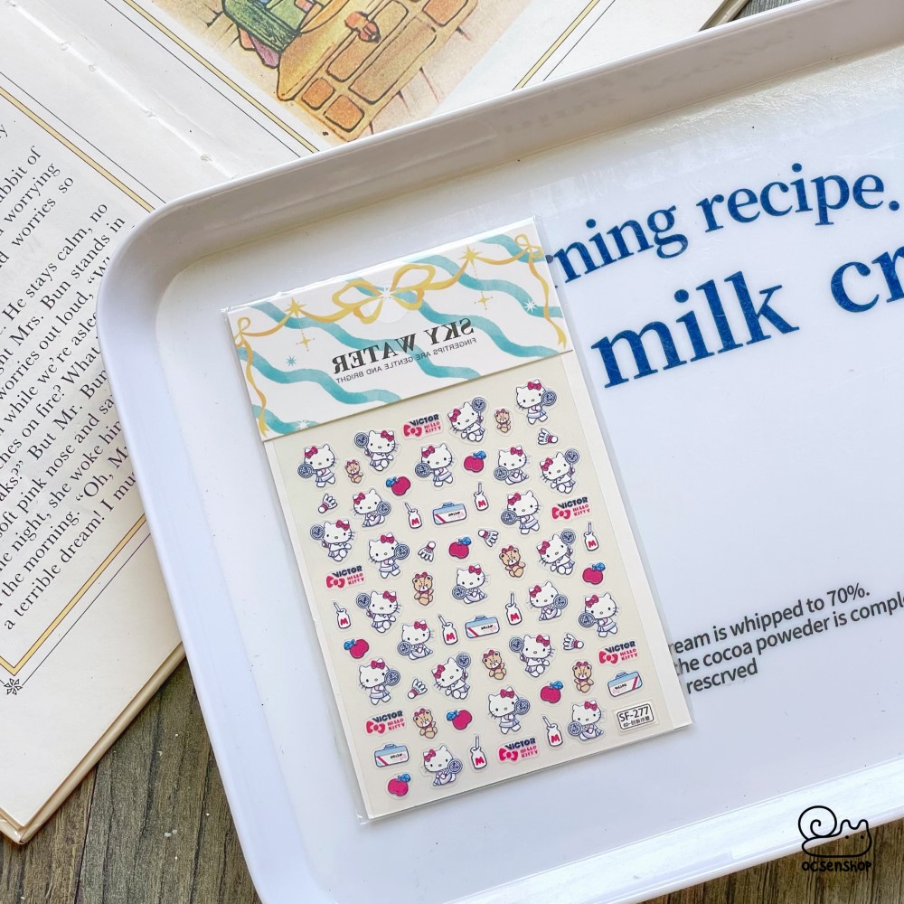 Sticker Hello Kitty (7x9,2cm)