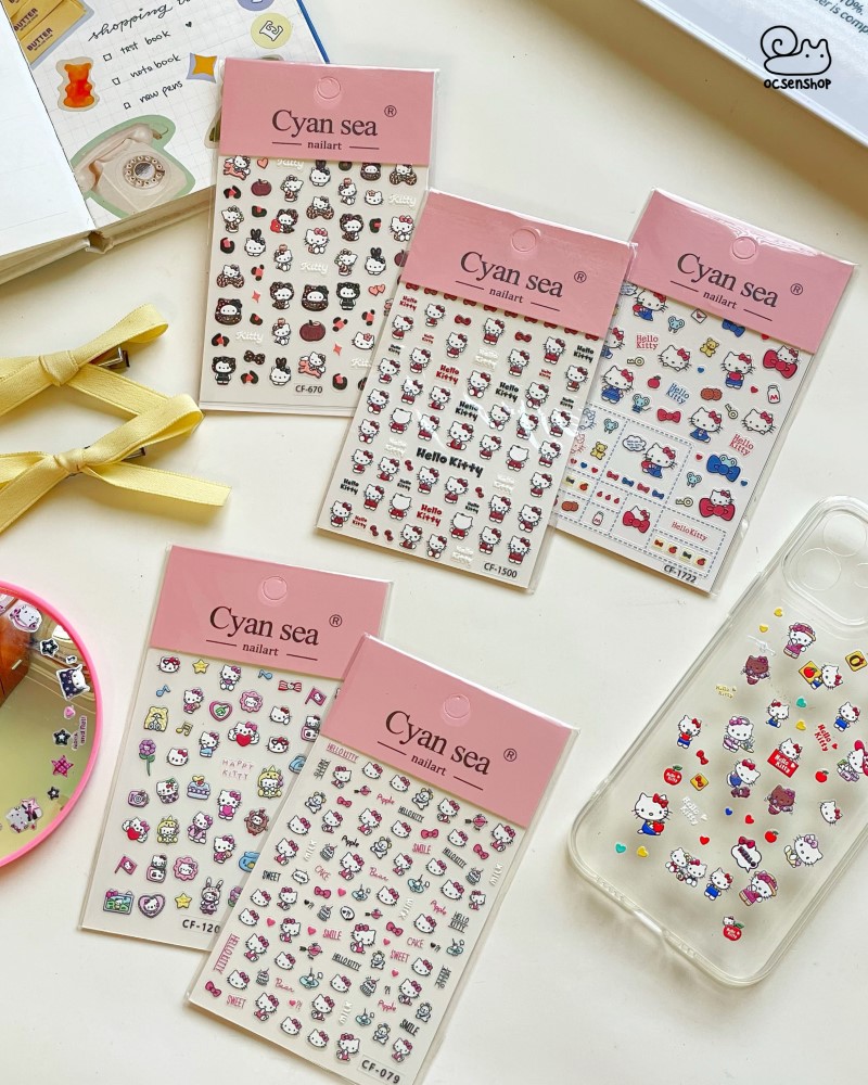 Sticker Hello Kitty (8x12cm)