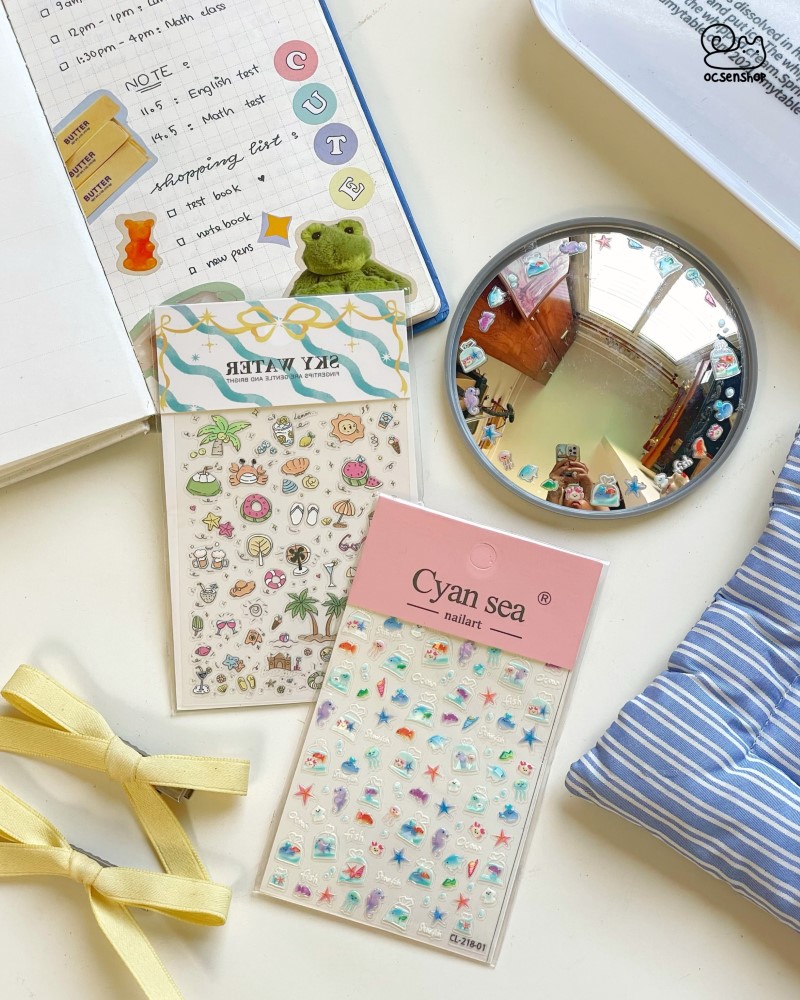 Sticker Ocean (7x9cm)