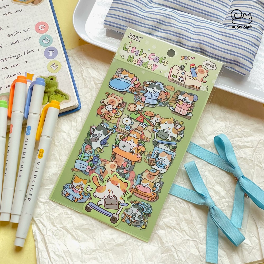 Sticker Pet friendly day (4 tấm)(10x15cm)