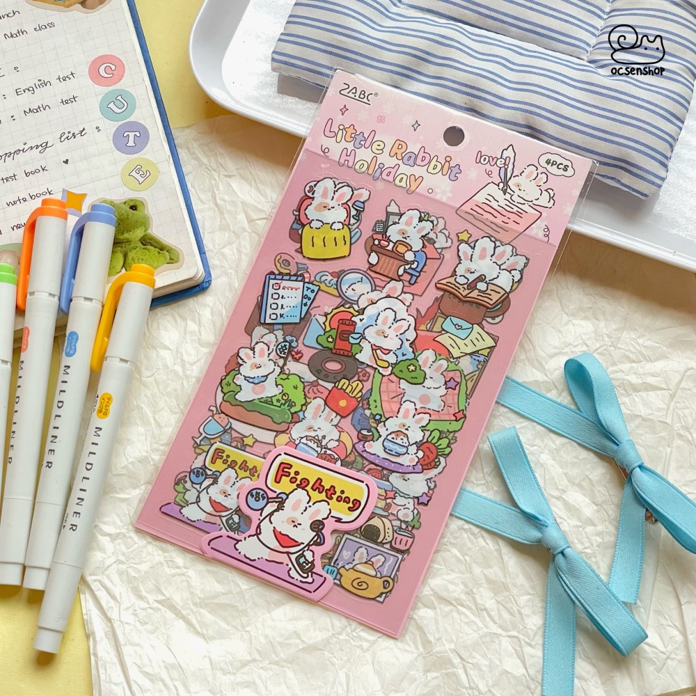 Sticker Pet friendly day (4 tấm)(10x15cm)