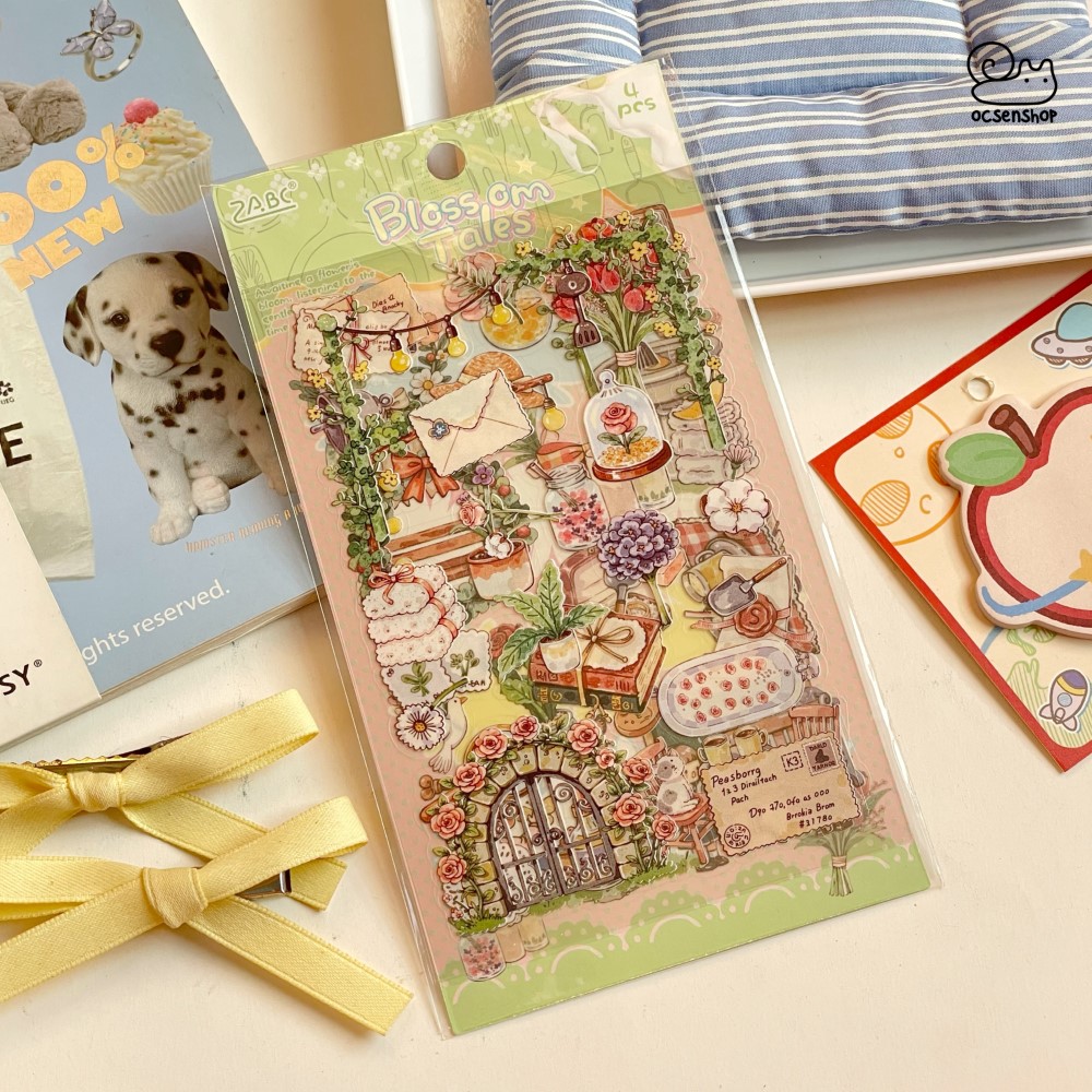 Sticker Vintage (4 tấm)