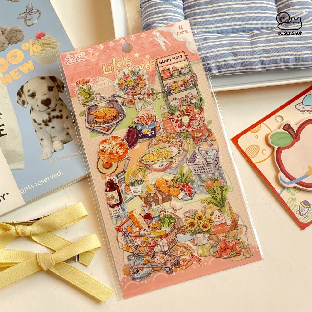 Sticker Vintage (4 tấm)