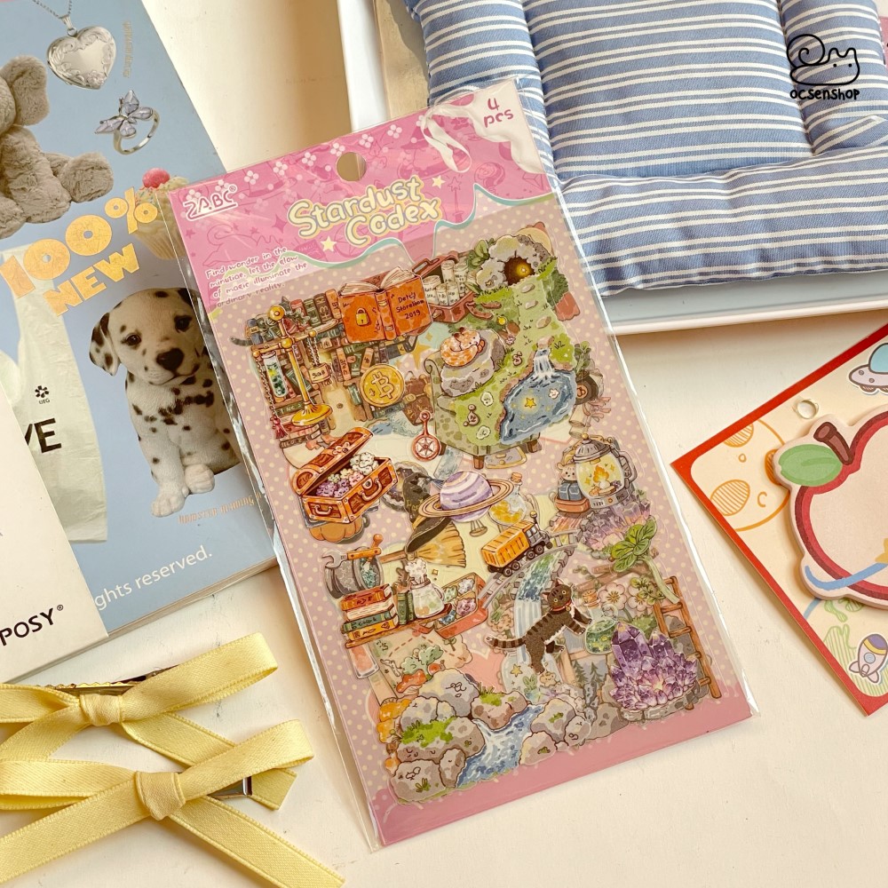 Sticker Vintage (4 tấm)
