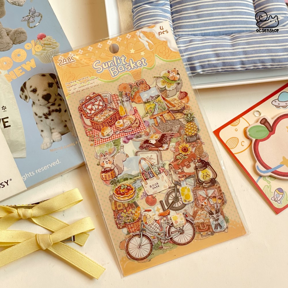 Sticker Vintage (4 tấm)