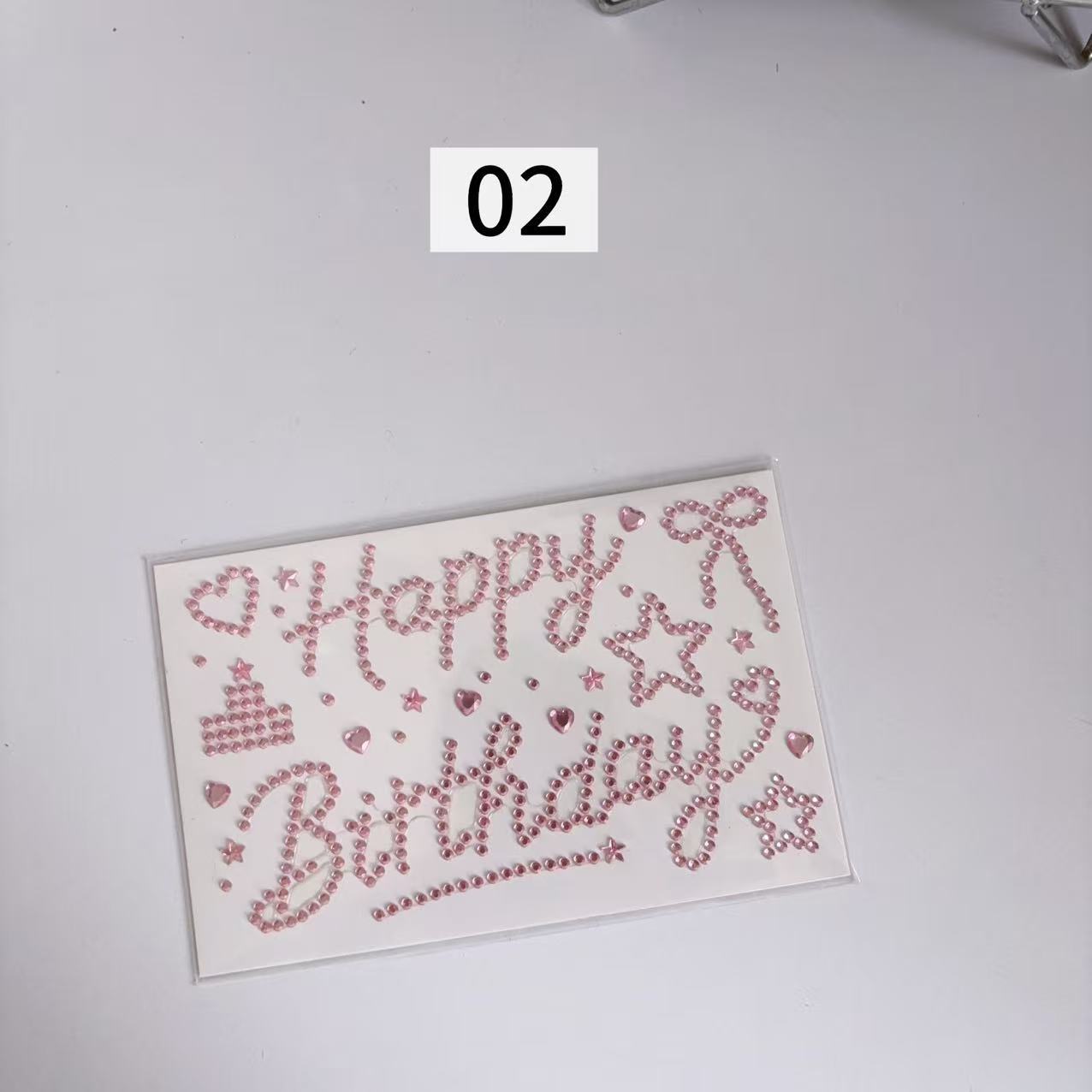 Sticker đá chữ tiếng Anh