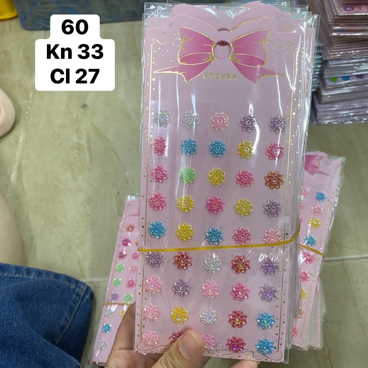Sticker đá trang trí