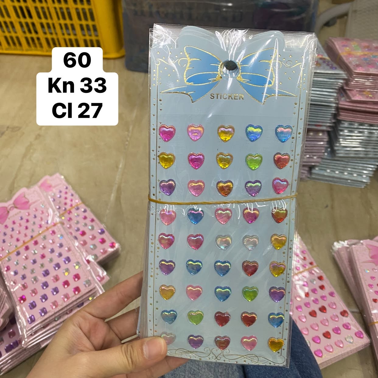 Sticker đá trang trí