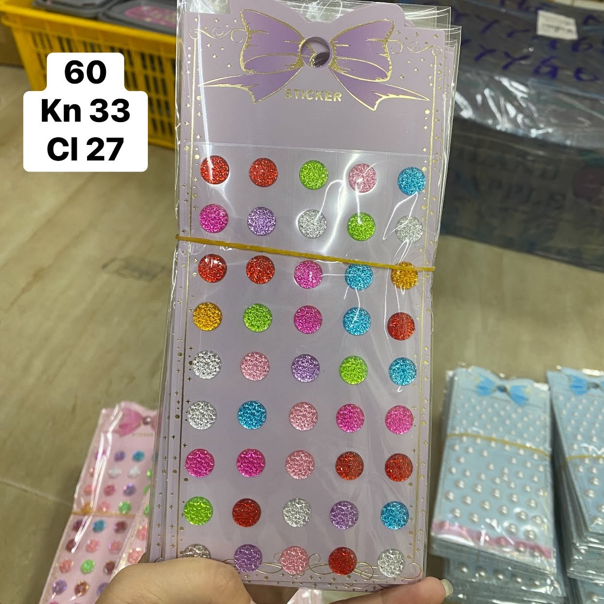 Sticker đá trang trí