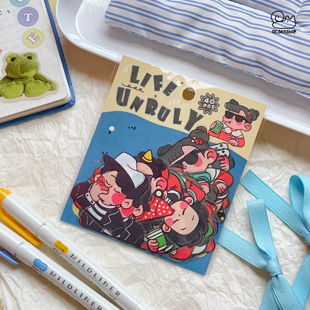 Sticker gói Yuanqi Master (40c)(5x5cm)