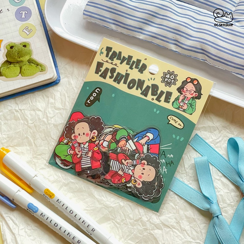 Sticker gói Yuanqi Master (40c)(5x5cm)