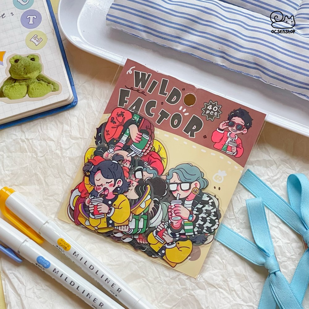 Sticker gói Yuanqi Master (40c)(5x5cm)