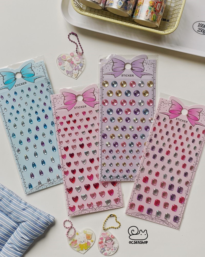 Sticker nổi 3D nhiều hình 15k (1 tấm)