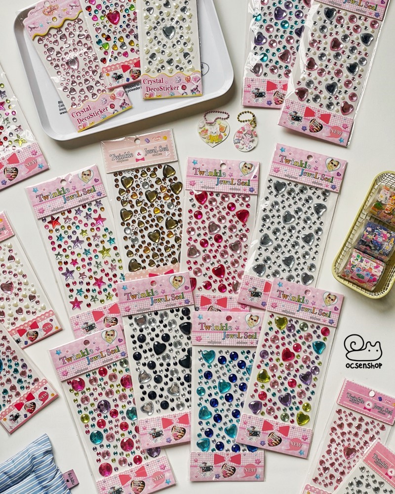 Sticker nổi 3D nhiều hình 20k (1 tấm)