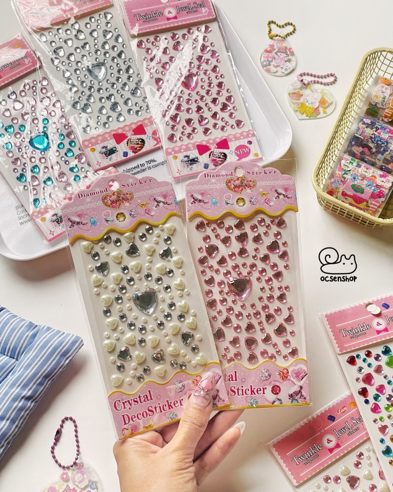 Sticker nổi 3D nhiều hình 20k (1 tấm)
