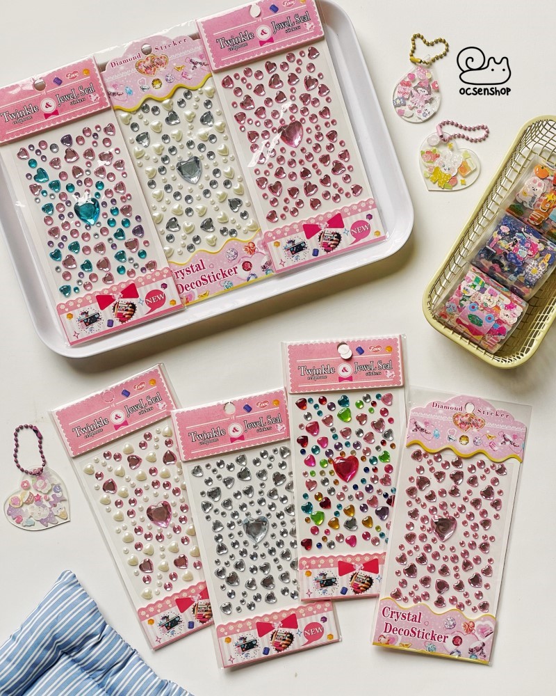 Sticker nổi 3D nhiều hình 20k (1 tấm)