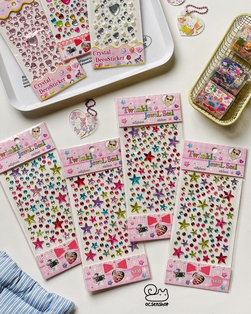 Sticker nổi 3D nhiều hình 20k (1 tấm)