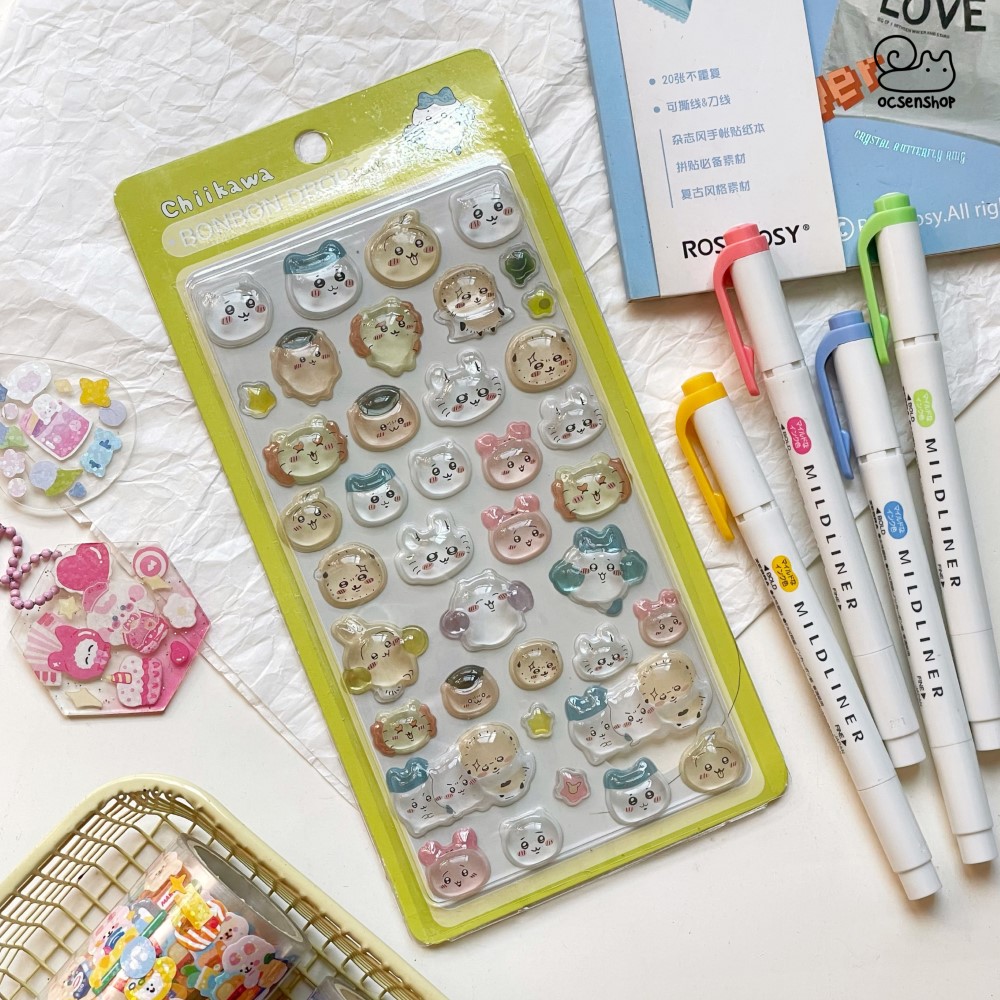 Sticker nổi Chiikawa