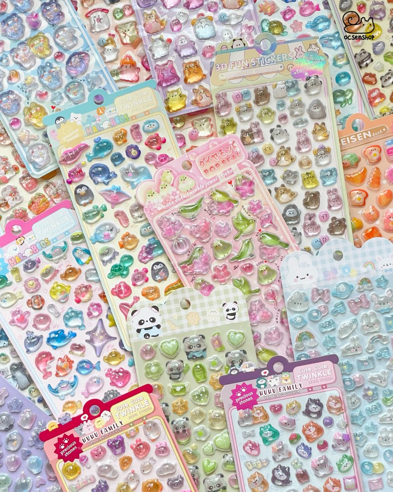 Sticker nổi Pop seal (9,5x22,5cm)