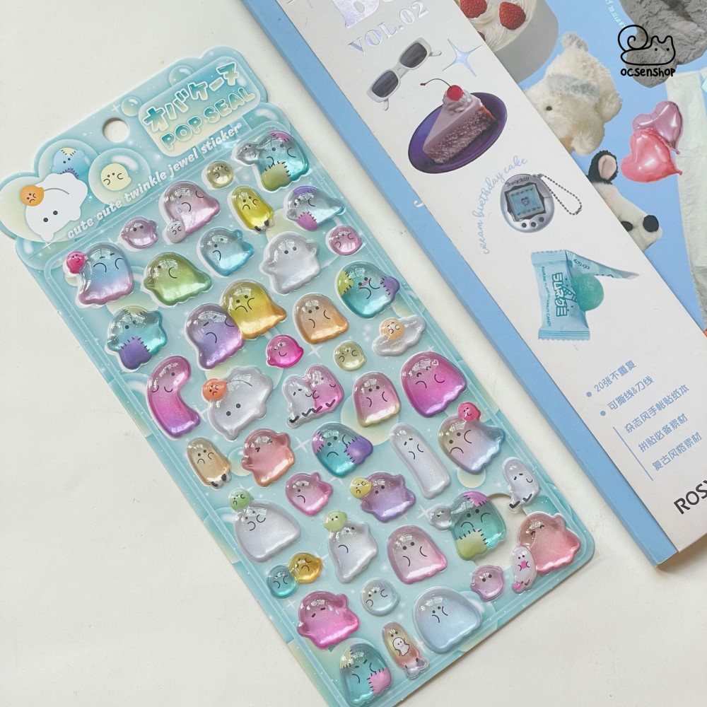 Sticker nổi Pop seal (9,5x22,5cm)