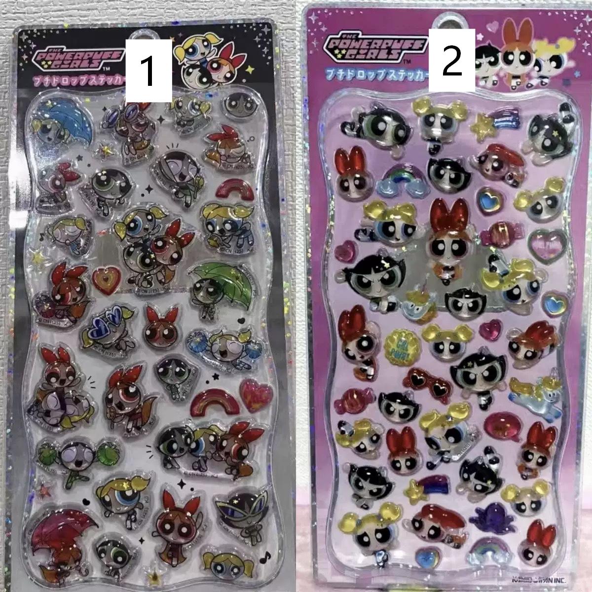 Sticker nổi Powerpuff Girls