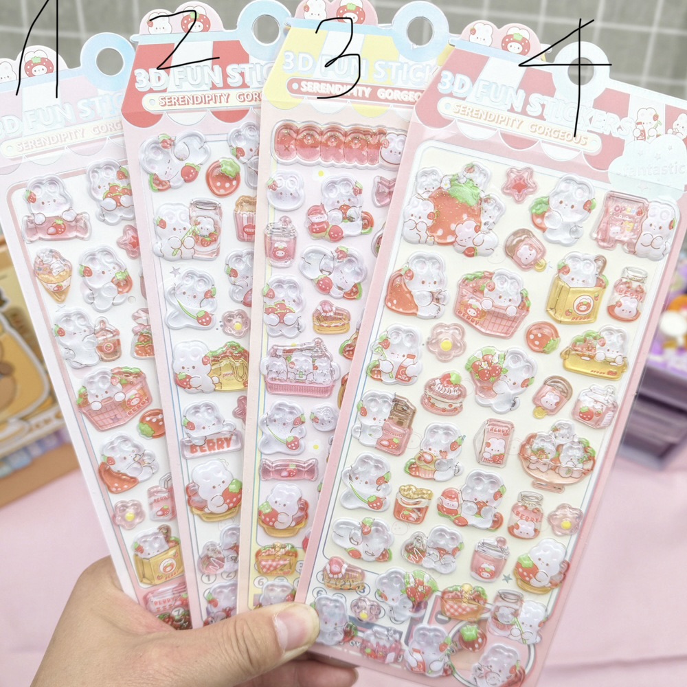 Sticker nổi Serendipity Gorgeous (9,5x23cm)