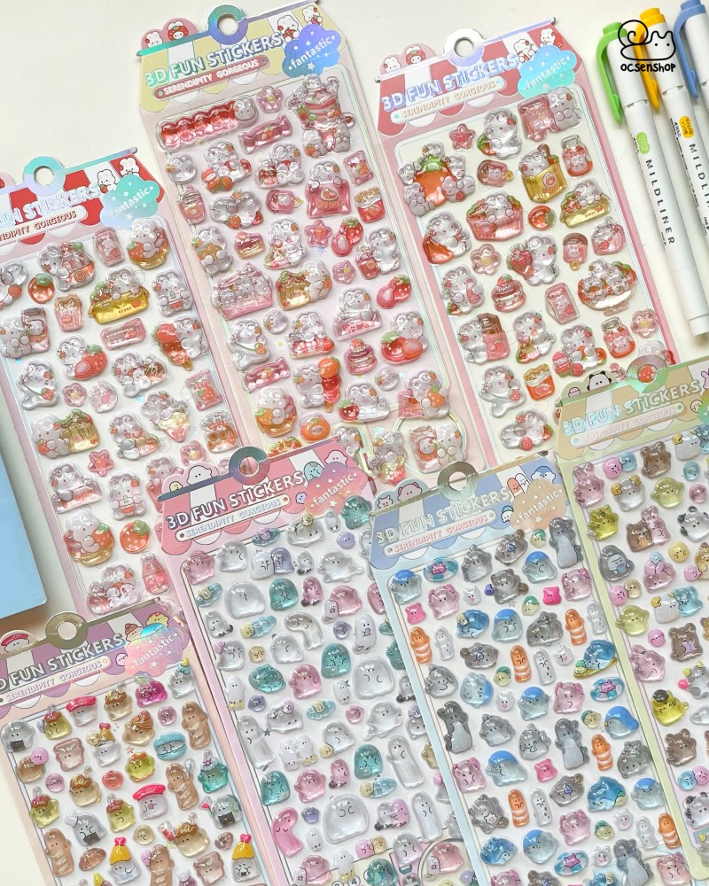 Sticker nổi Serendipity Gorgeous (9,5x23cm)