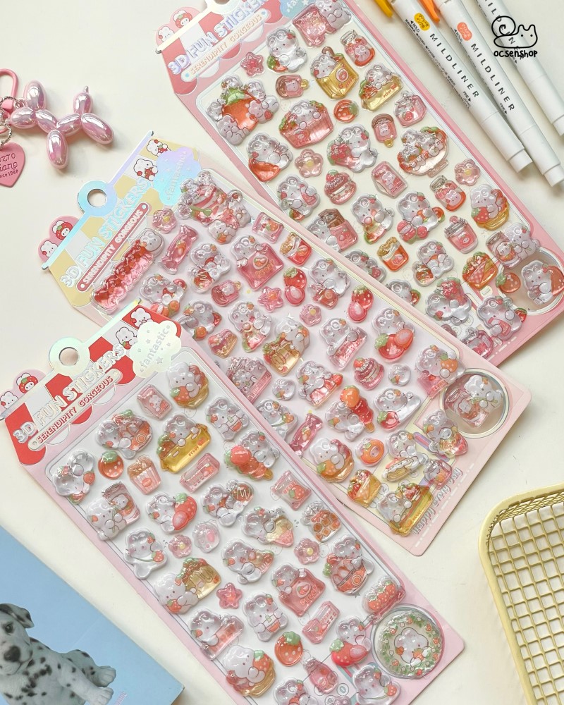 Sticker nổi Serendipity Gorgeous (9,5x23cm)