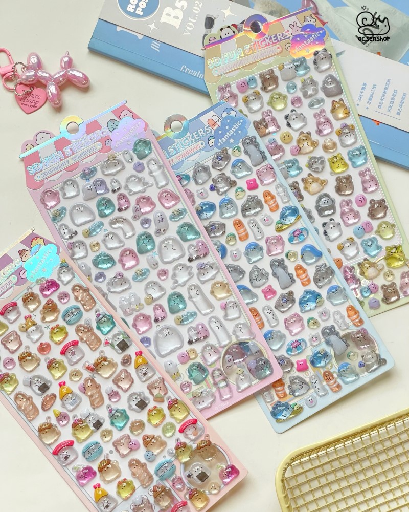 Sticker nổi Serendipity Gorgeous (9,5x23cm)