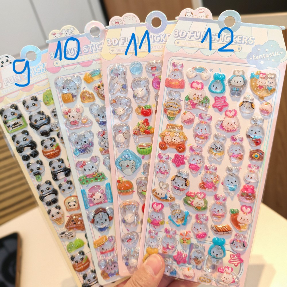 Sticker nổi Serendipity Gorgeous (9,5x23cm)