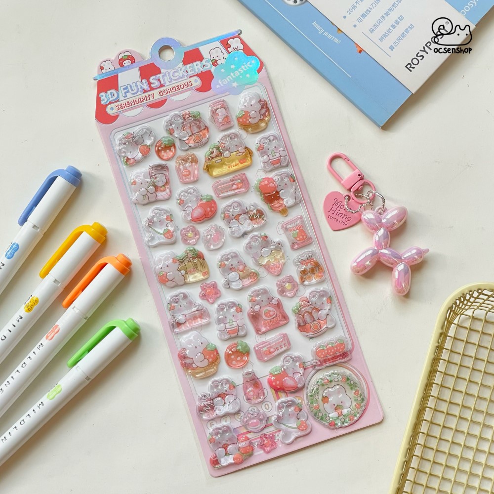 Sticker nổi Serendipity Gorgeous (9,5x23cm)