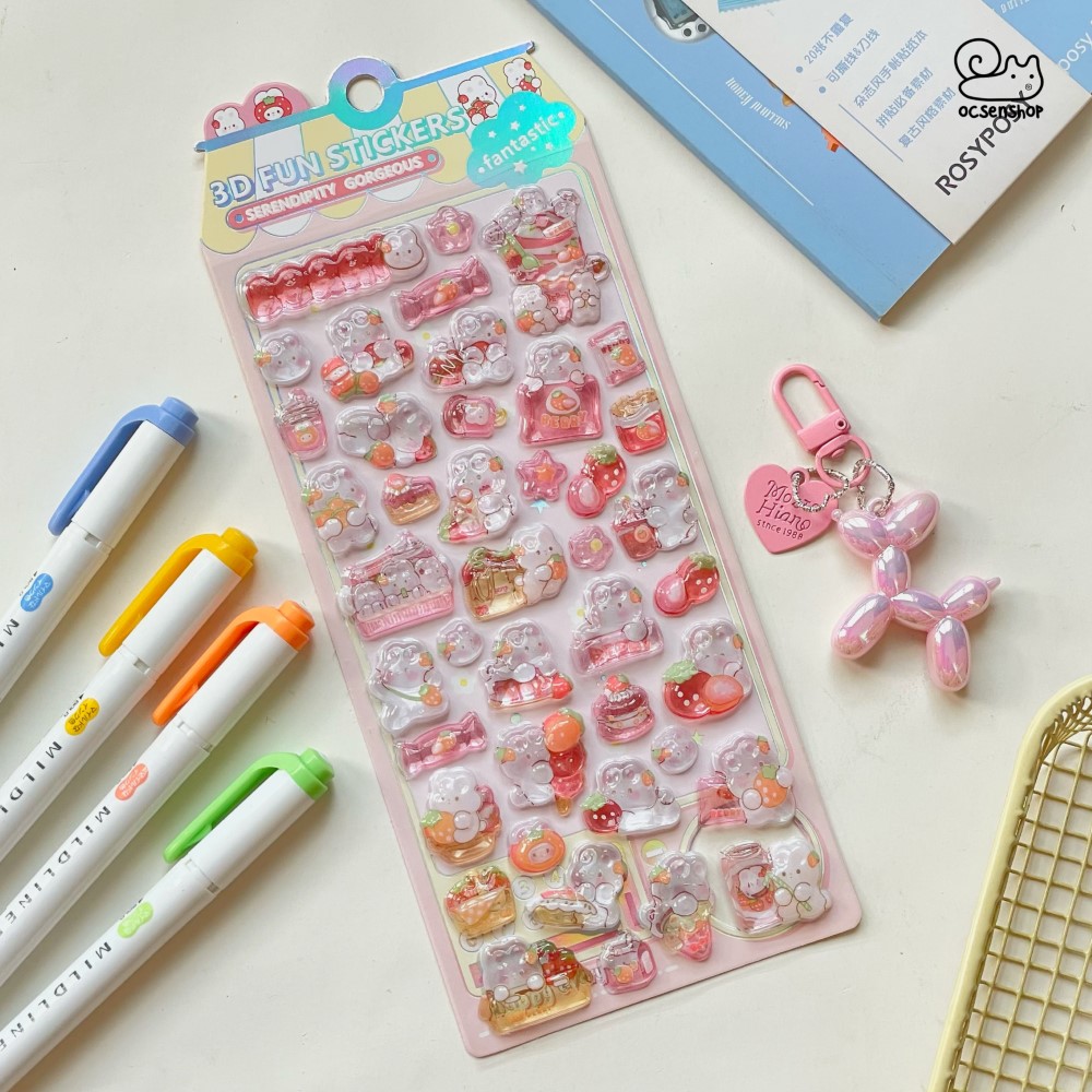 Sticker nổi Serendipity Gorgeous (9,5x23cm)