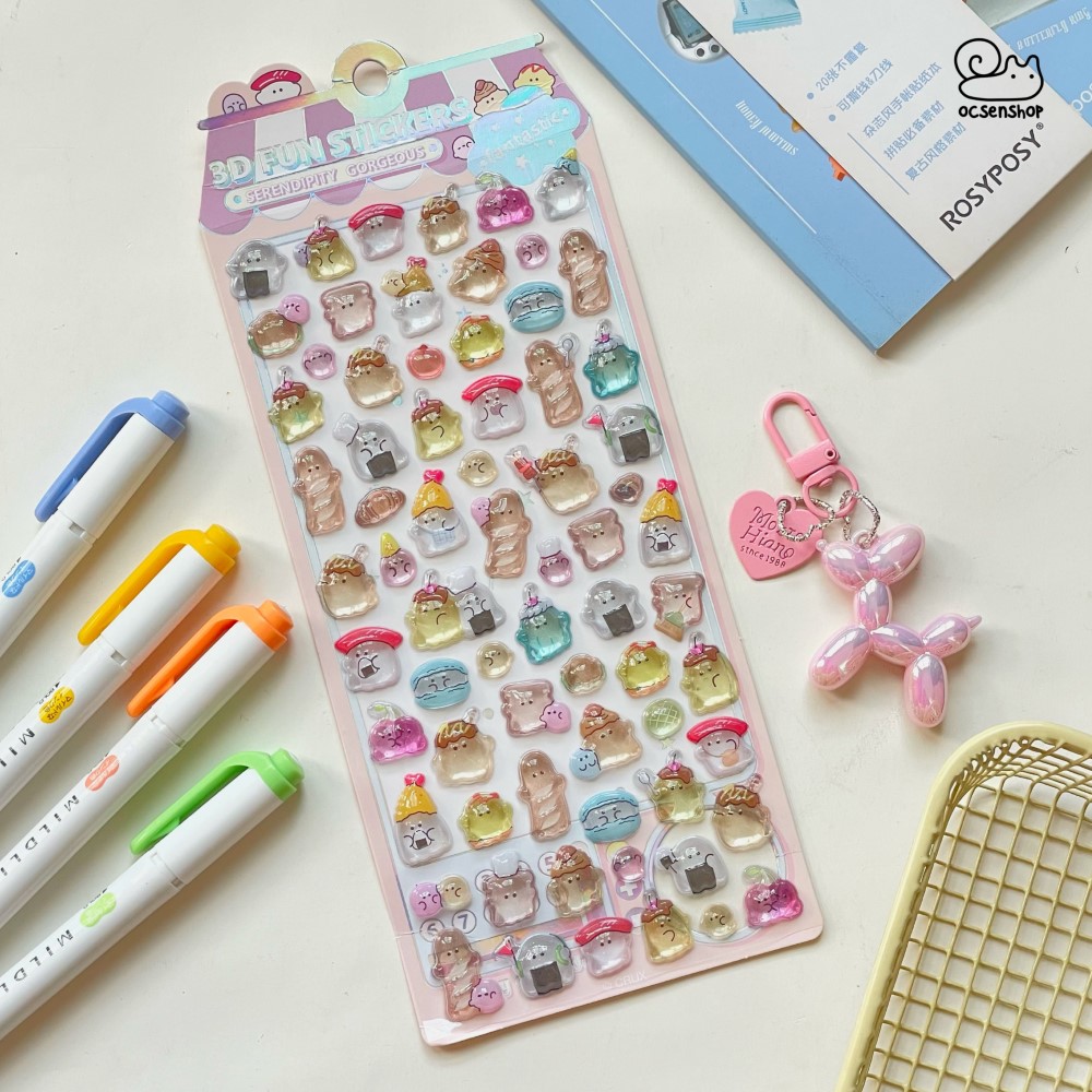Sticker nổi Serendipity Gorgeous (9,5x23cm)
