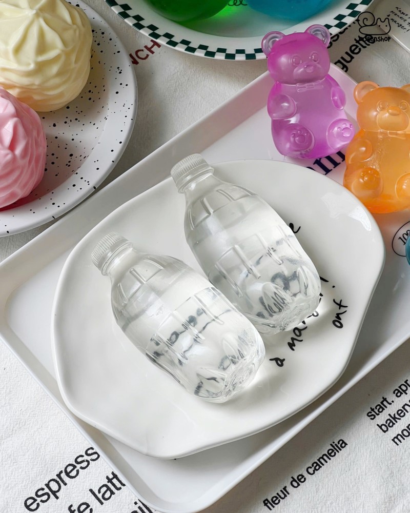 Stress ball Chai nước trong