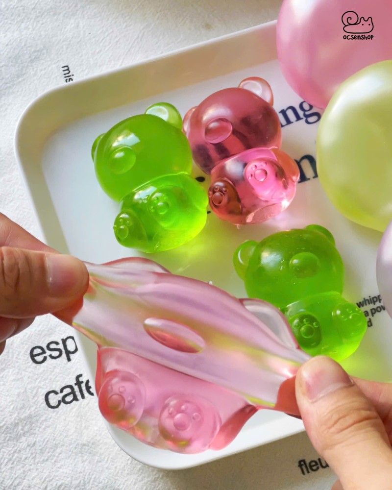 Stress ball Gấu ngồi (5,5cm)