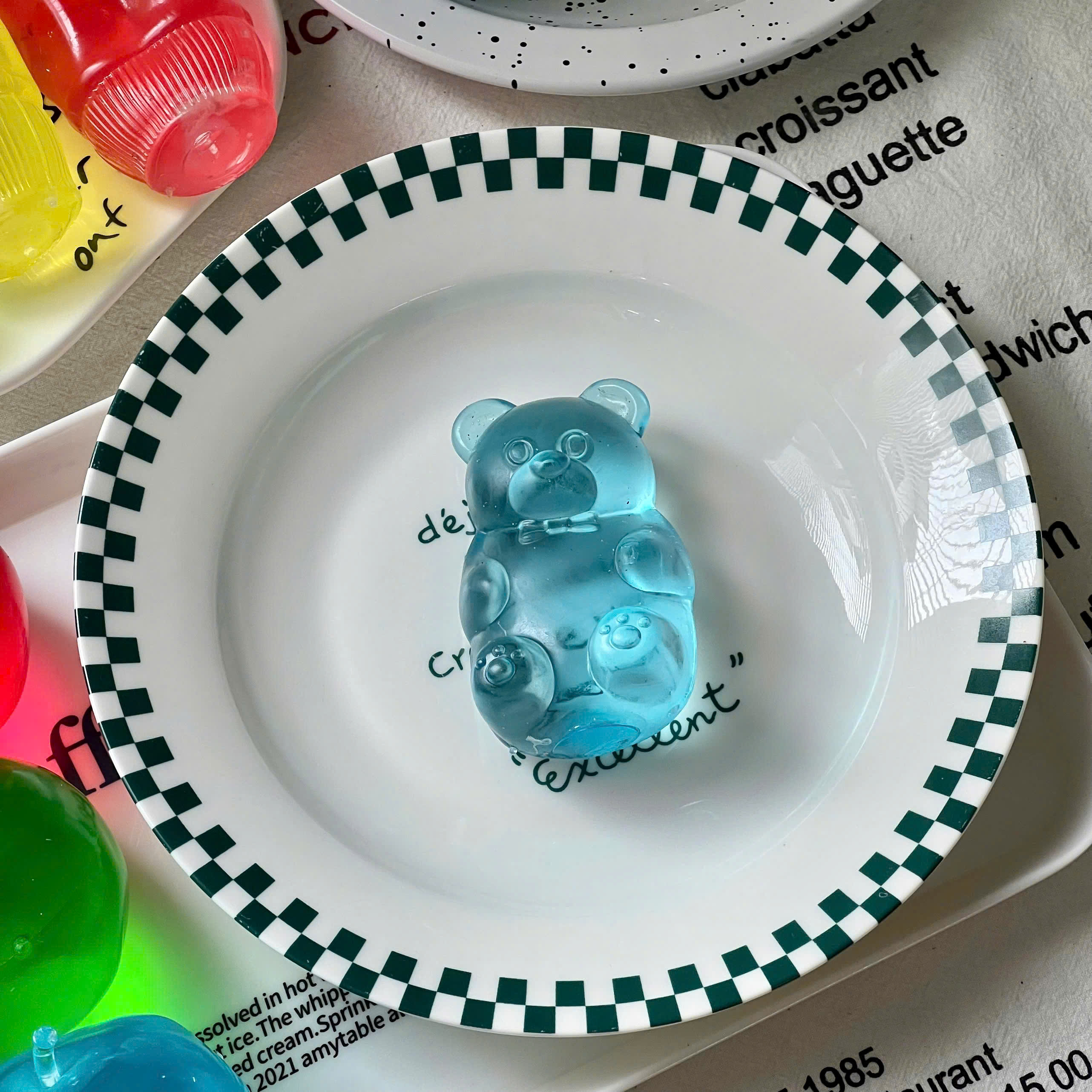 Stress ball Gấu ngồi (7,5cm)